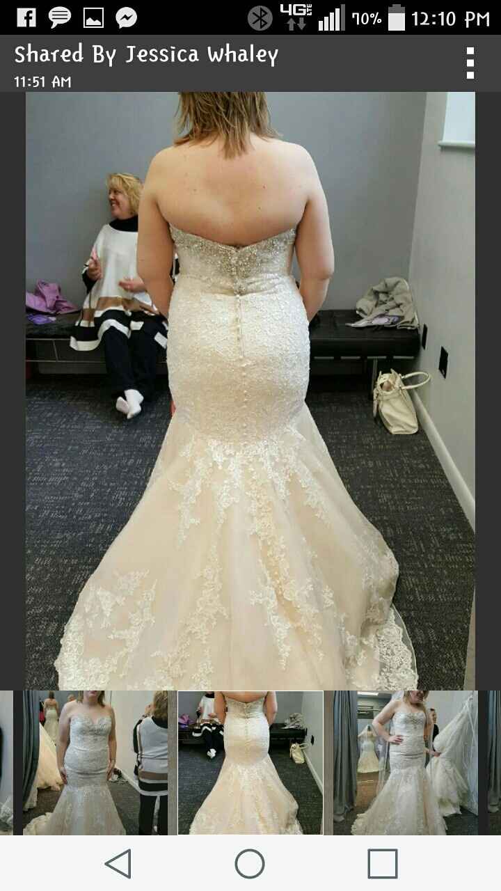 I SAID YES (to the dress!!)