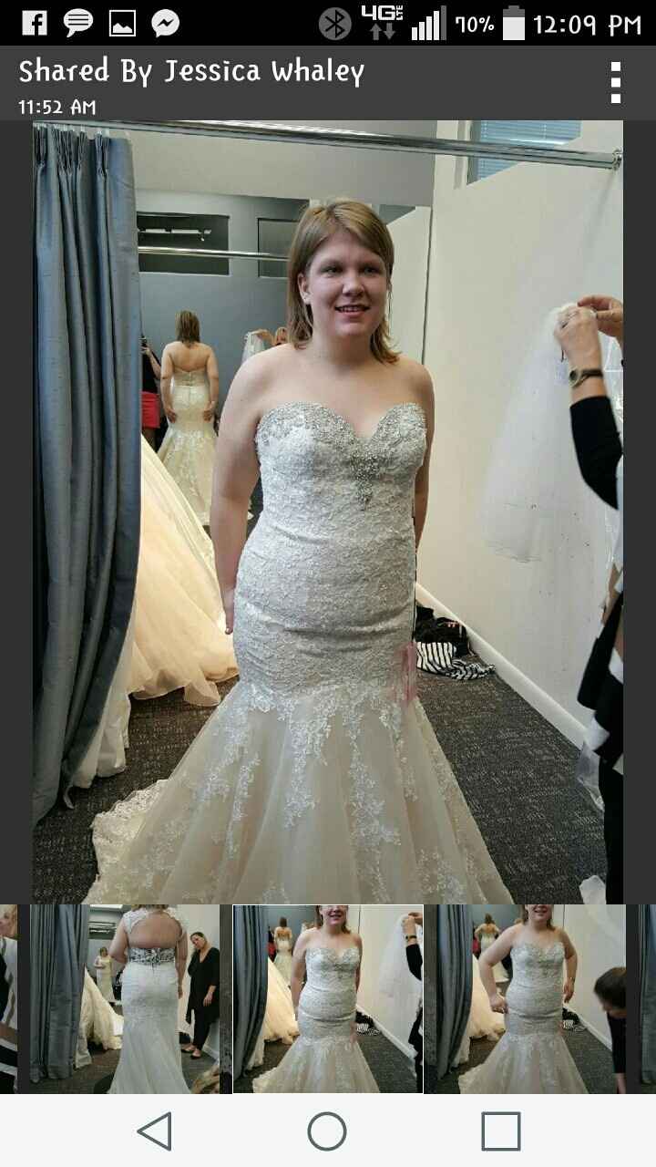 I SAID YES (to the dress!!)