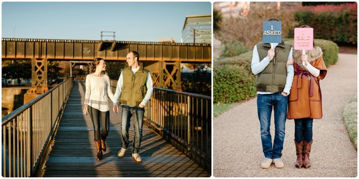 What did you wear for engagement pictures?