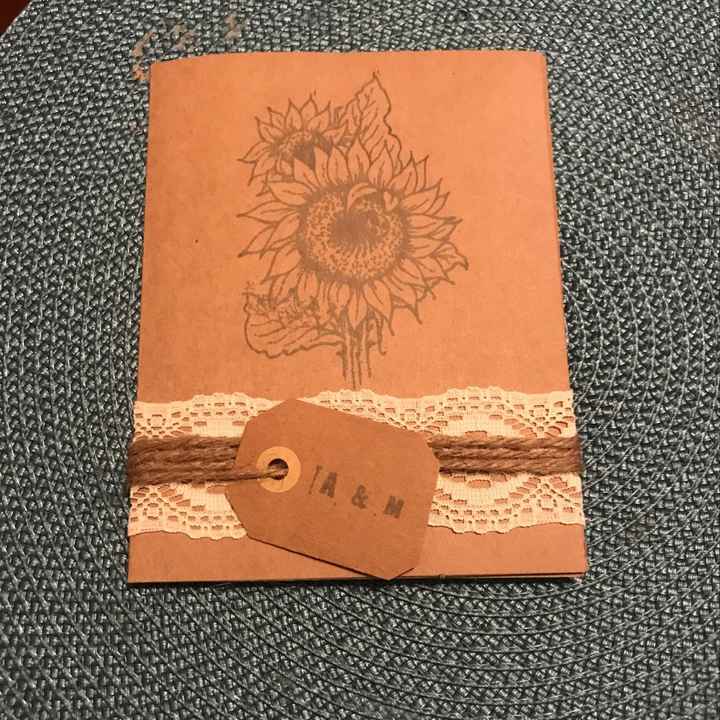 diy first invitation done!!! - 1