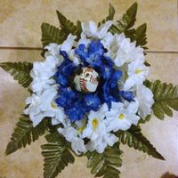 Baseball " NY Yankee" Theme Wedding Centerpiece Ideas