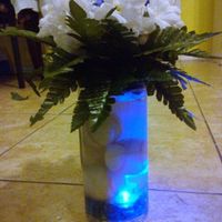 Baseball " NY Yankee" Theme Wedding Centerpiece Ideas