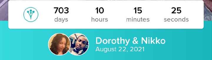 How many days till your big day?? - 1