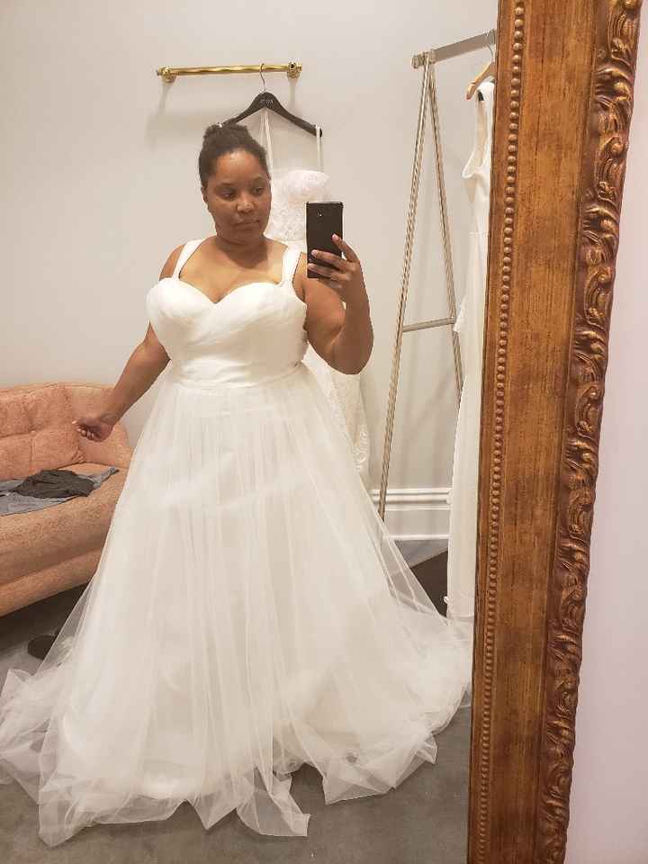 1St time wedding dress shopping!! - 2