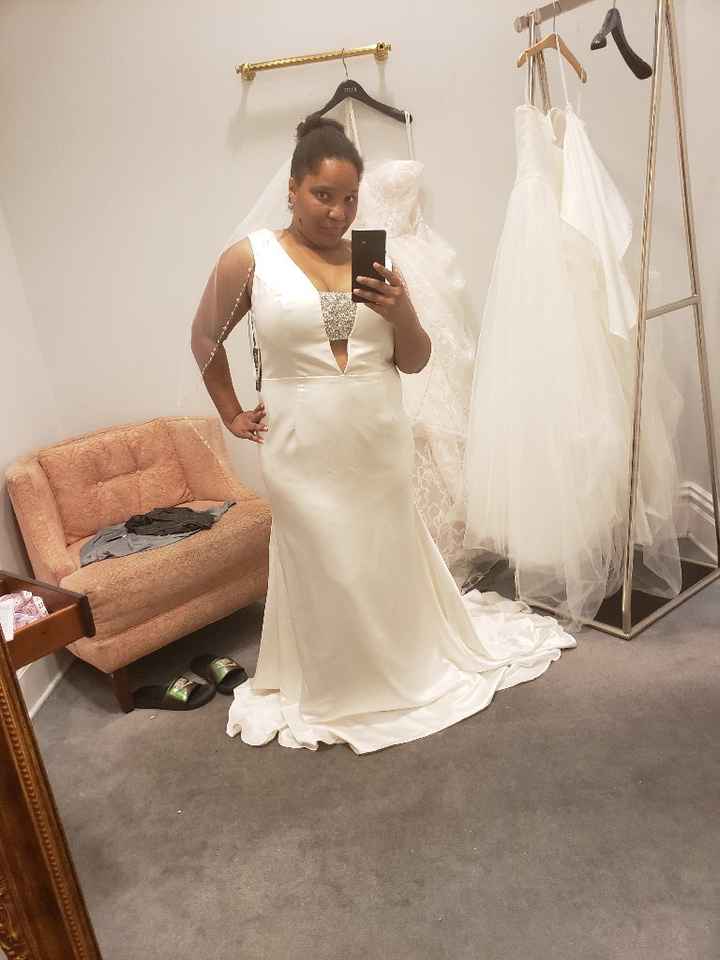 1St time wedding dress shopping!! - 3