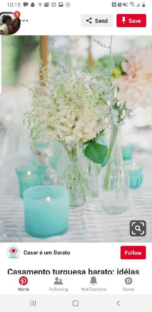 Tiffany Blue themed summer wedding - 1