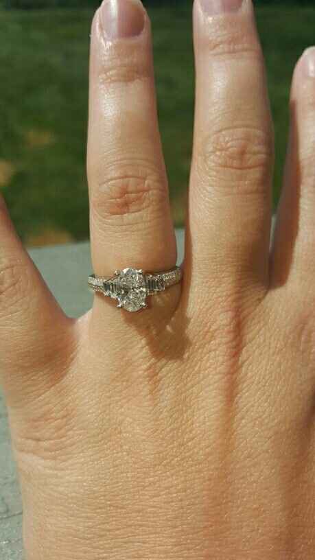 Let's see those beautiful rings lady's!
