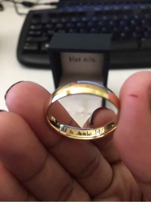 Your spouse's ring?!