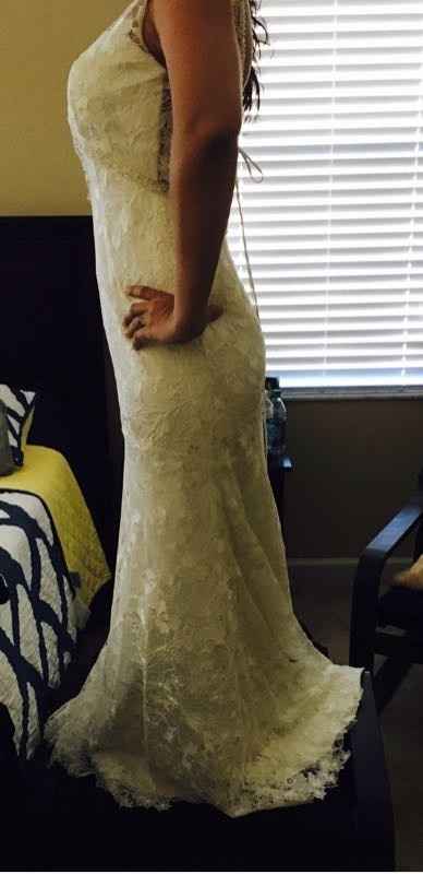 My dress is back and I'm not feeling it :(