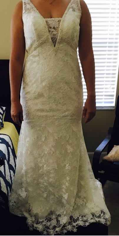 My dress is back and I'm not feeling it :(