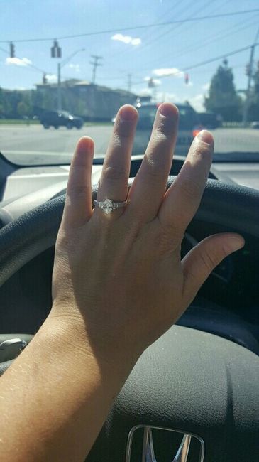 Let's see those beautiful rings lady's!
