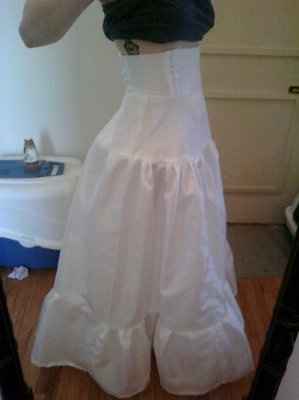 Finished DIY petticoat pics!