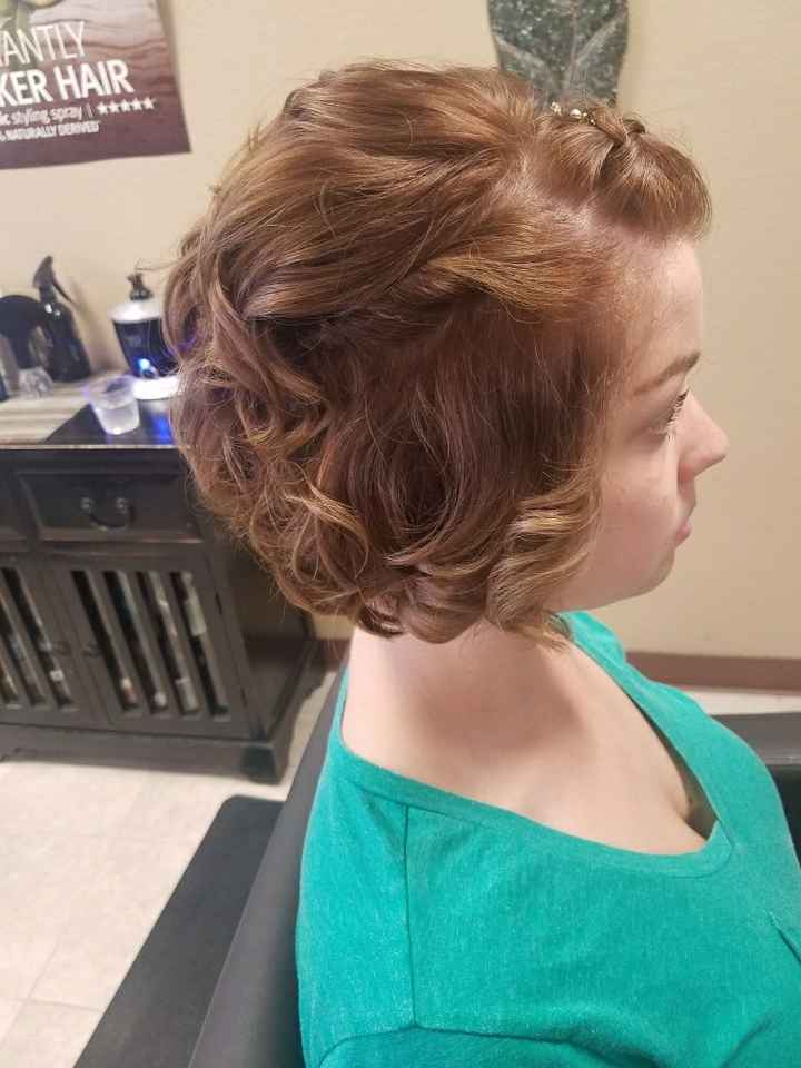 Hair trial pictures! - 3
