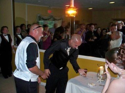 To the already married....Cake in the face?