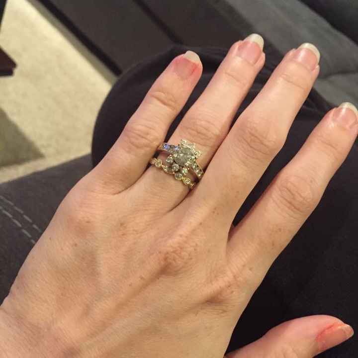 We bought our wedding bands!