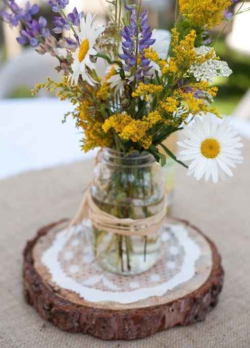 Country theme wedding