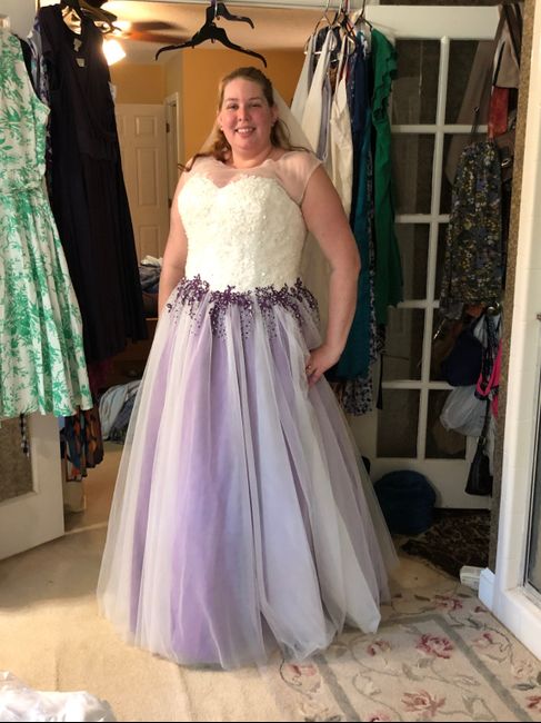 Different Colour Wedding Gown? 4