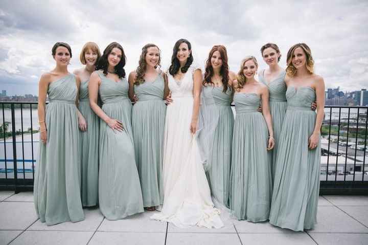 Color Scheme and Bridesmaid Dresses