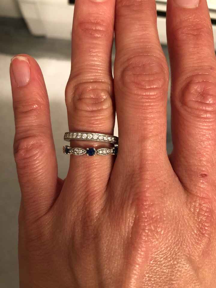 Sapphire Wedding Bands? - 1