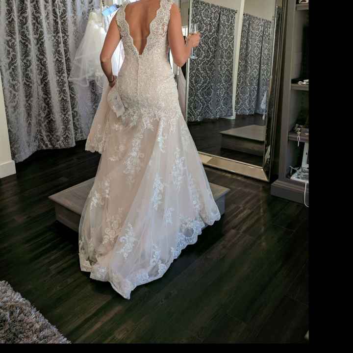 My wedding dress is here - 1