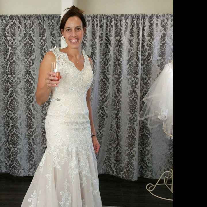 My wedding dress is here - 2