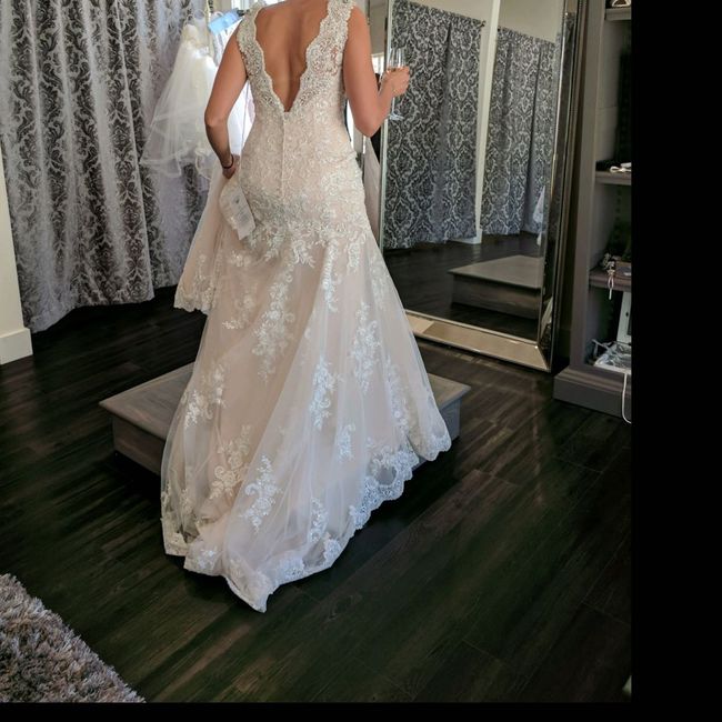 My wedding dress is here - 1