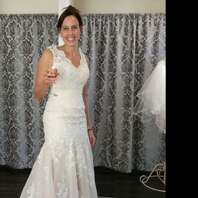 My wedding dress is here - 2