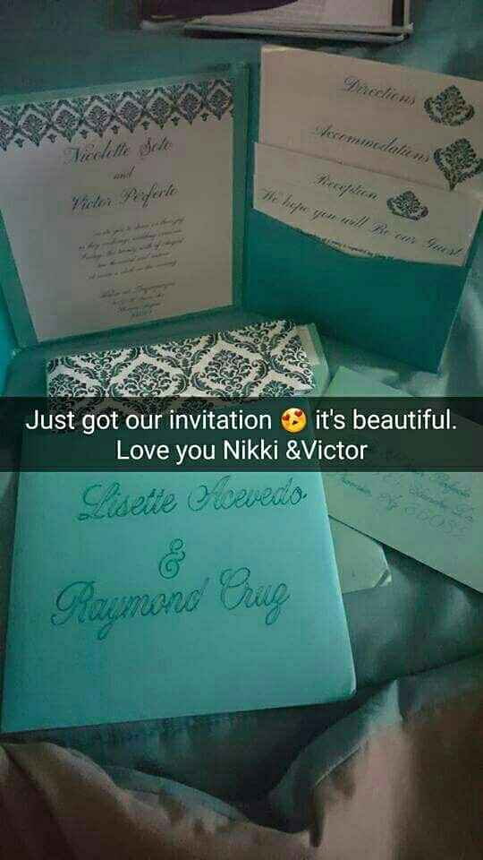 People who did DIY invitations