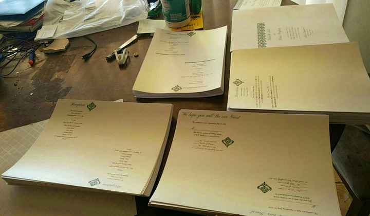 Diy Invitations! Thank you eBay and YouTube:)