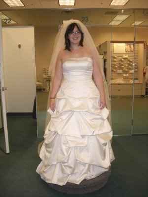 Ladies & Gents... I introduce You To... MY WEDDING DRESS!!!!