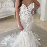 Can a A-line wedding dress be altered into a mermaid style dress? - 2