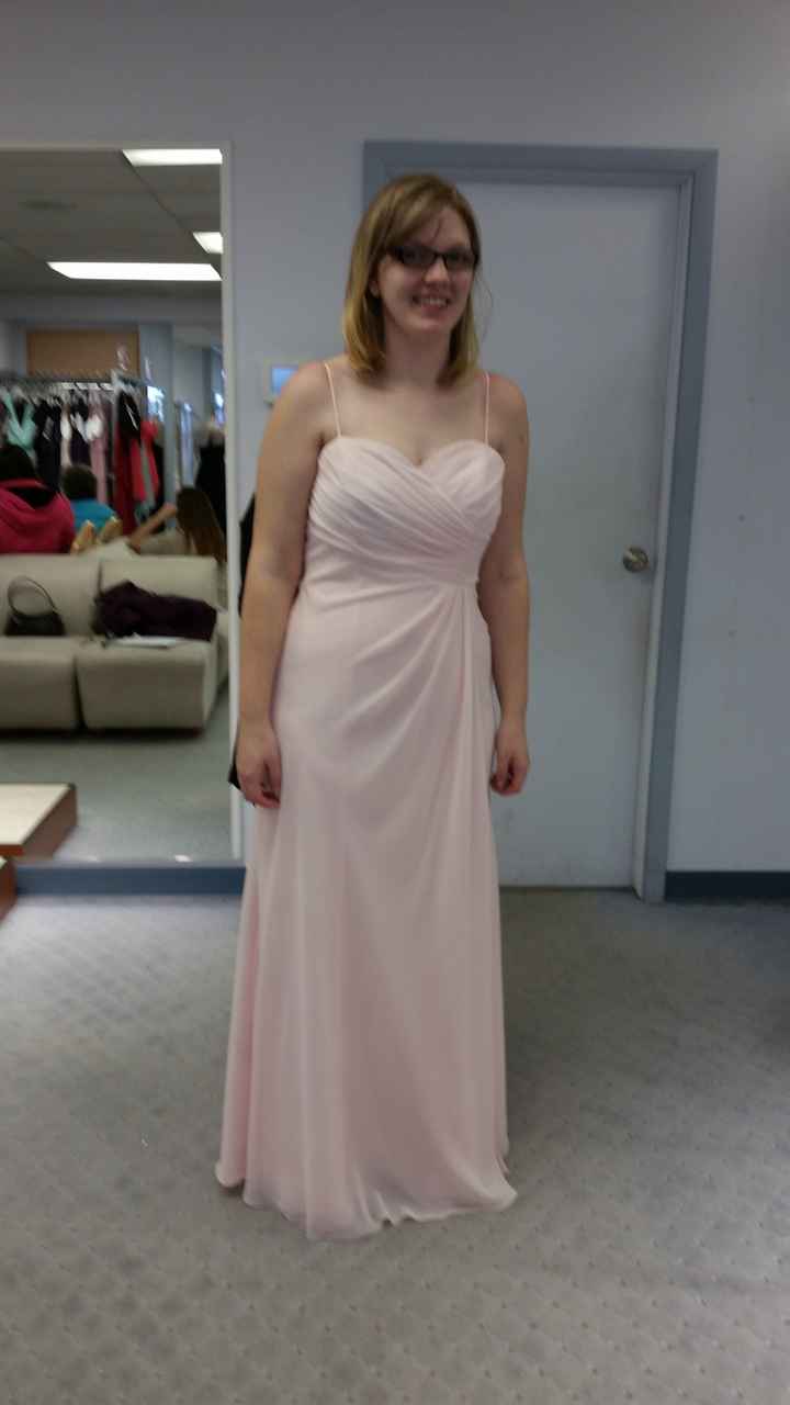 Bridesmaid dress shopping with my FMIL