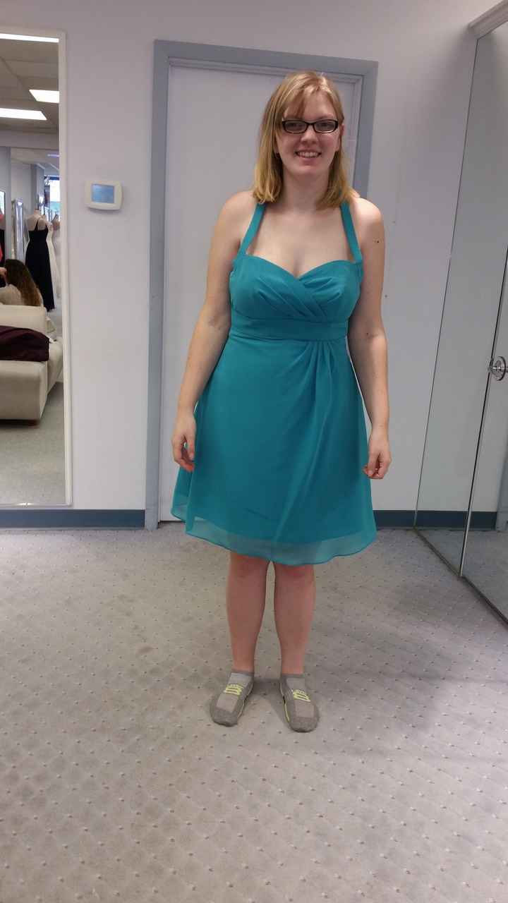 Bridesmaid dress shopping with my FMIL