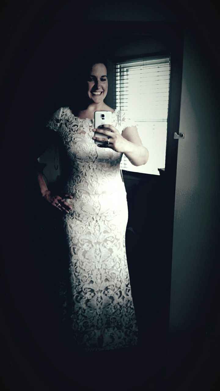 Wedding dress online?