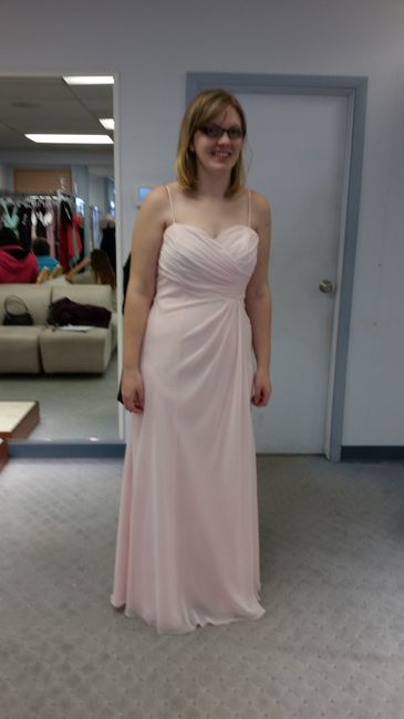 Bridesmaid dress shopping with my FMIL