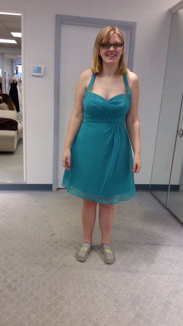 Bridesmaid dress shopping with my FMIL