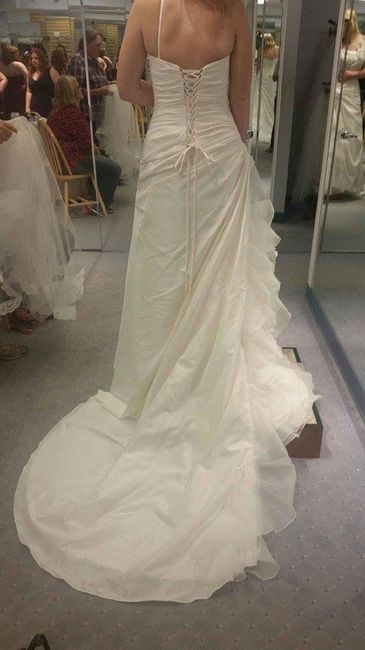 I got my dress!!!! Pictures included!