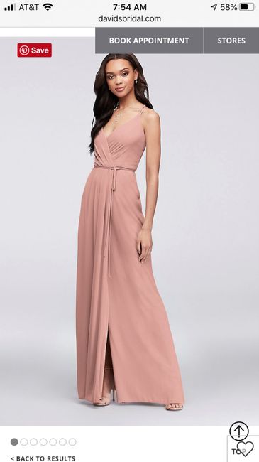Bridesmaid dress options 2