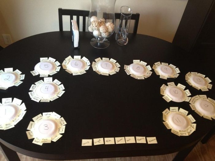 seating chart - this is hard!