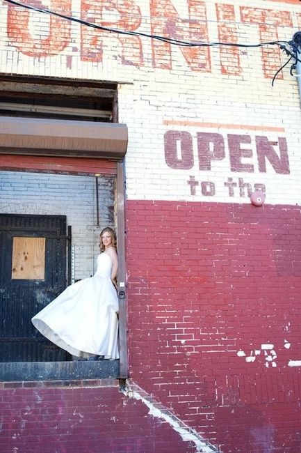 trash the dress?