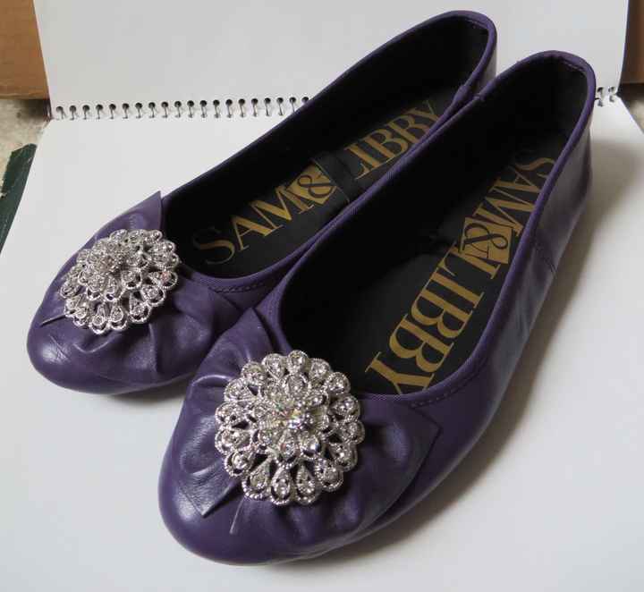 Ladies who wore flats on their big day