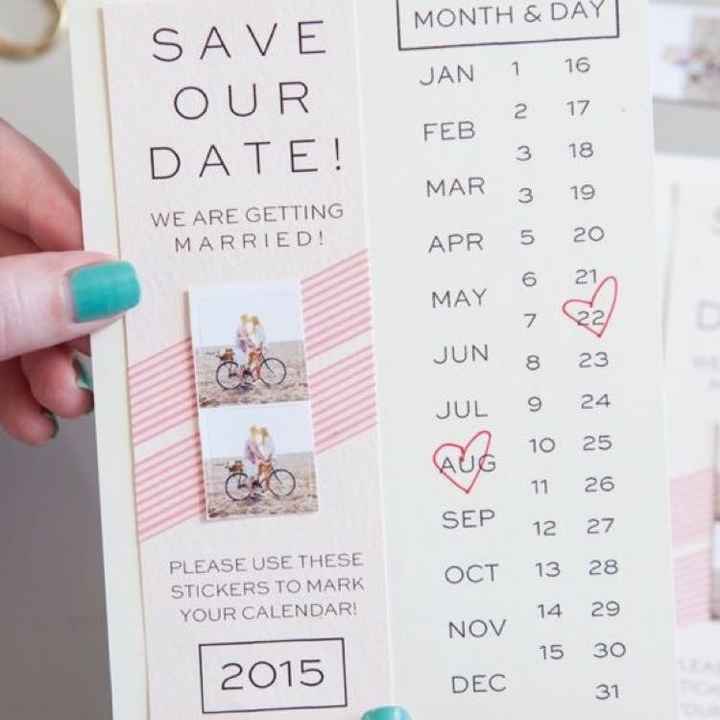 Save the Dates- Magnet or Postcard