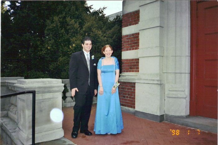 Anyone have a great sense of humor?  Also share your 1st pic of you two together :)