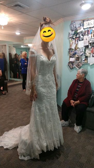 i said 'yes' to the dress!! 4
