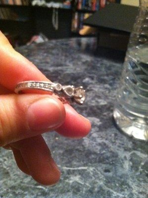 How did he propose & Show off dem raaangs!