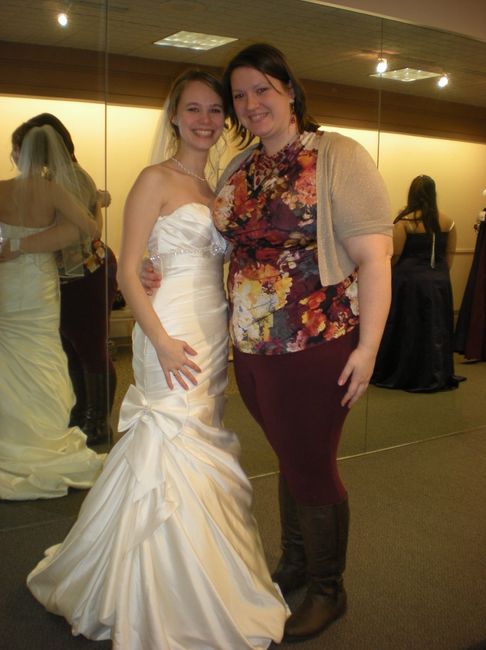 I said YES to my dress!!! (PICS)