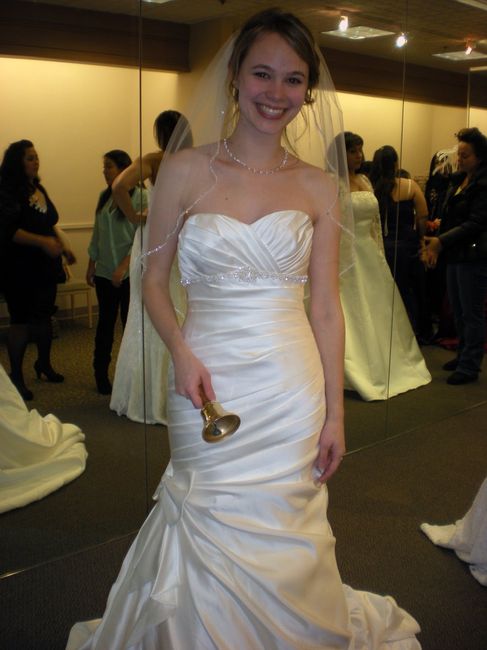 OK, brides --- how much did you pay for your dress?