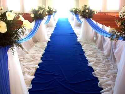 Colored Aisle Runner