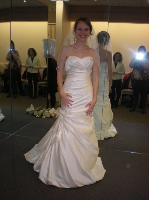 I said YES to my dress!!! (PICS)