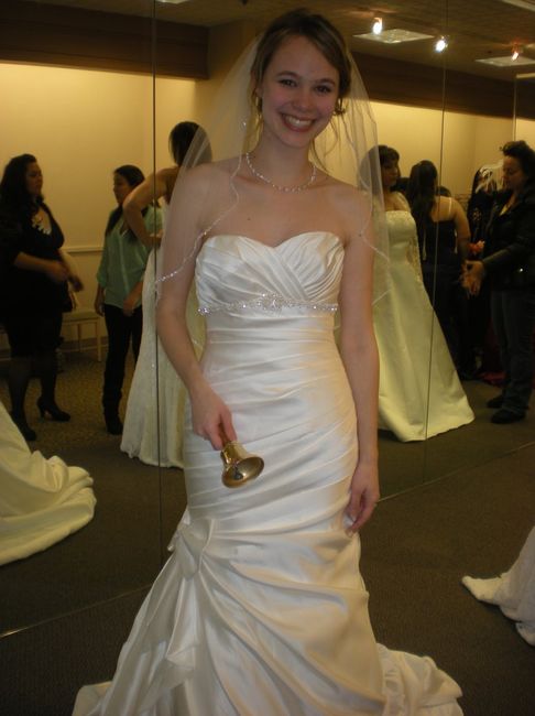 I said YES to my dress!!! (PICS)
